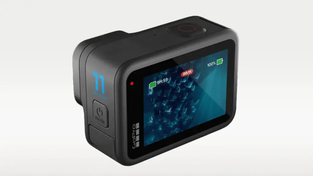 Go Pro 11 Design and display