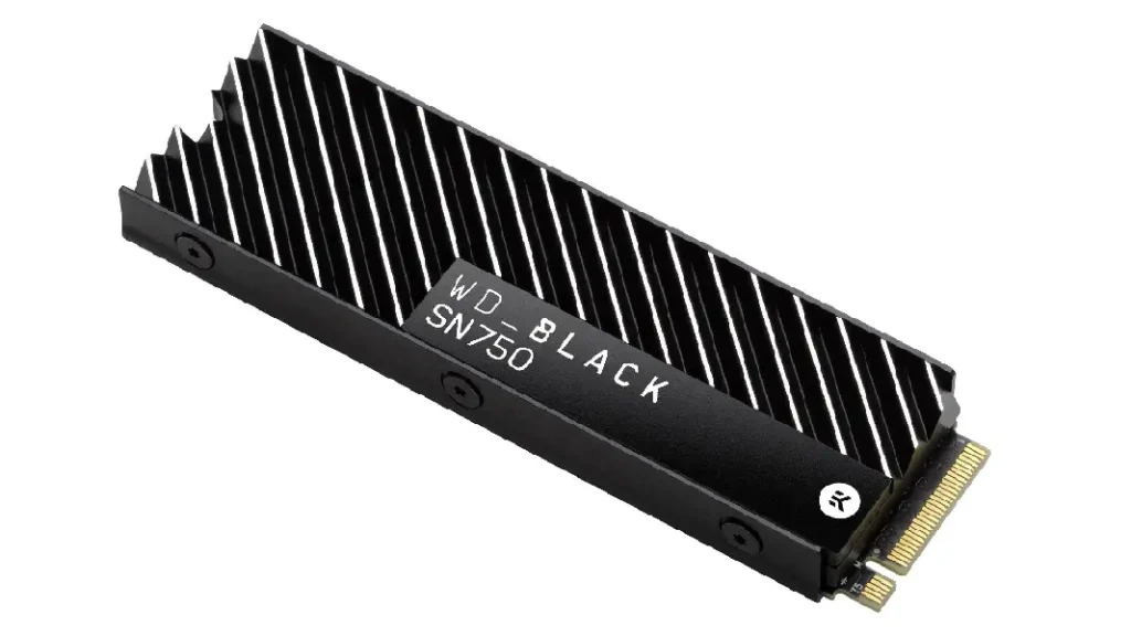 WD Black nvme heat sink