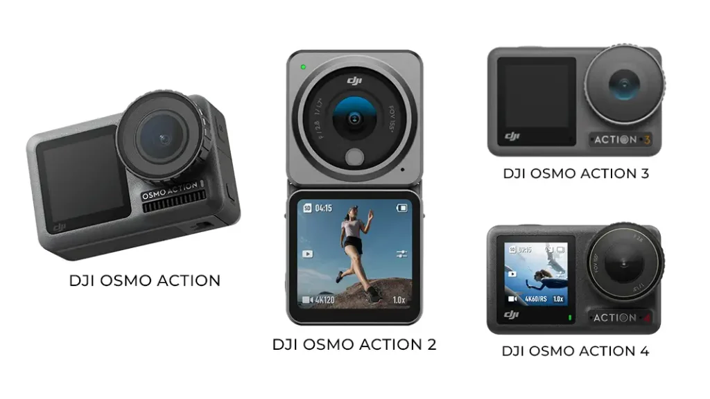 DJI Osmo Action Lineup